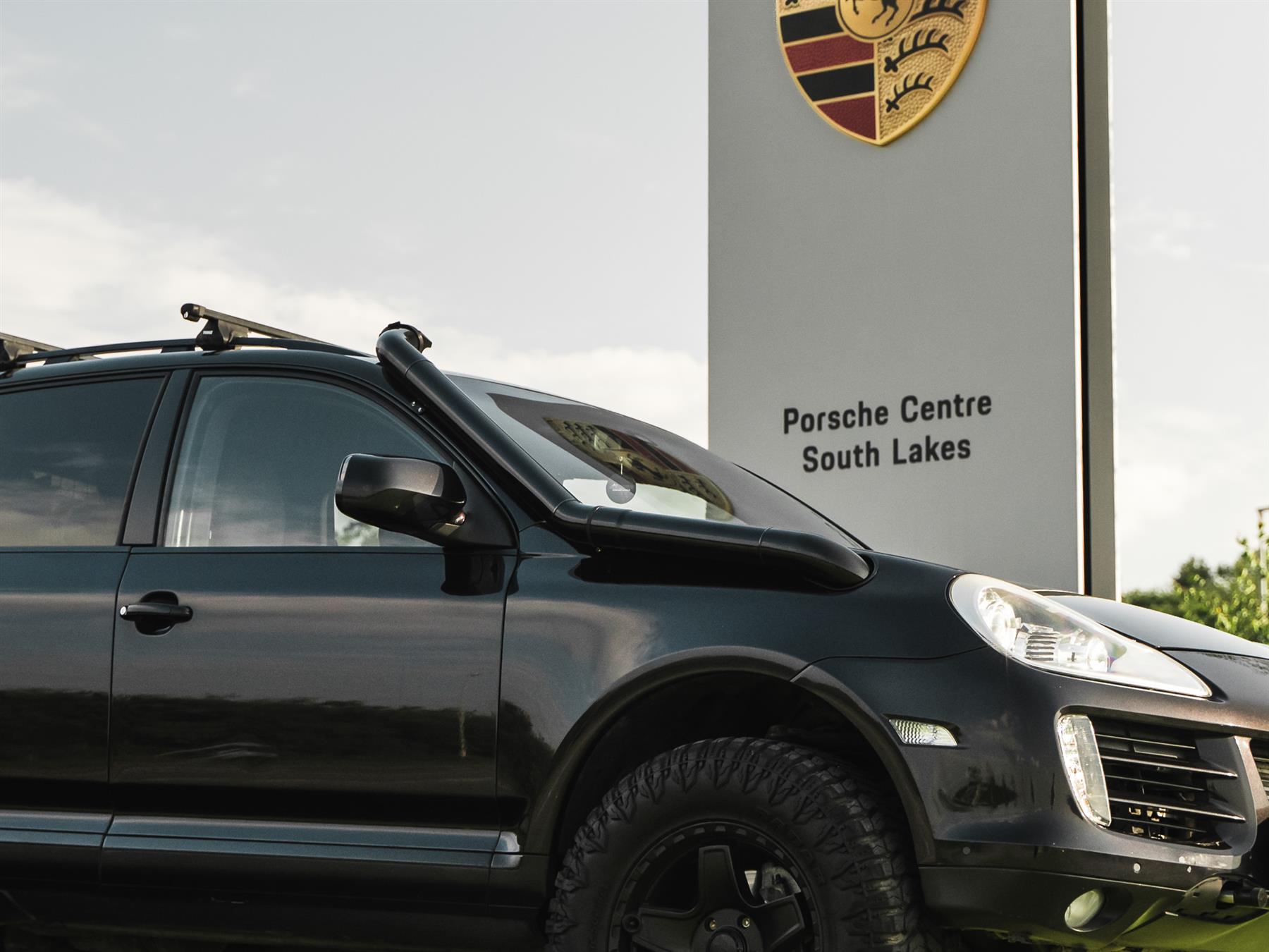 Darkside 3.0 TDI V6 E1 957 Cayenne Snorkel-sett