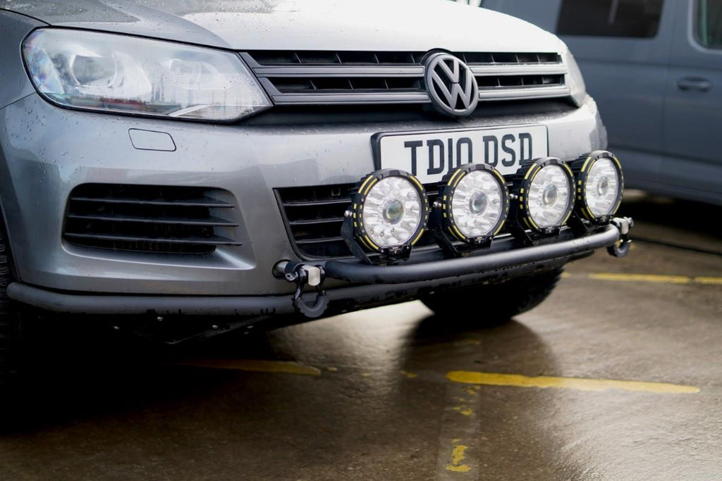 VW Touareg / Porsche Cayenne forlenget bolt til slepefeste i rustfritt stål (D-Link)